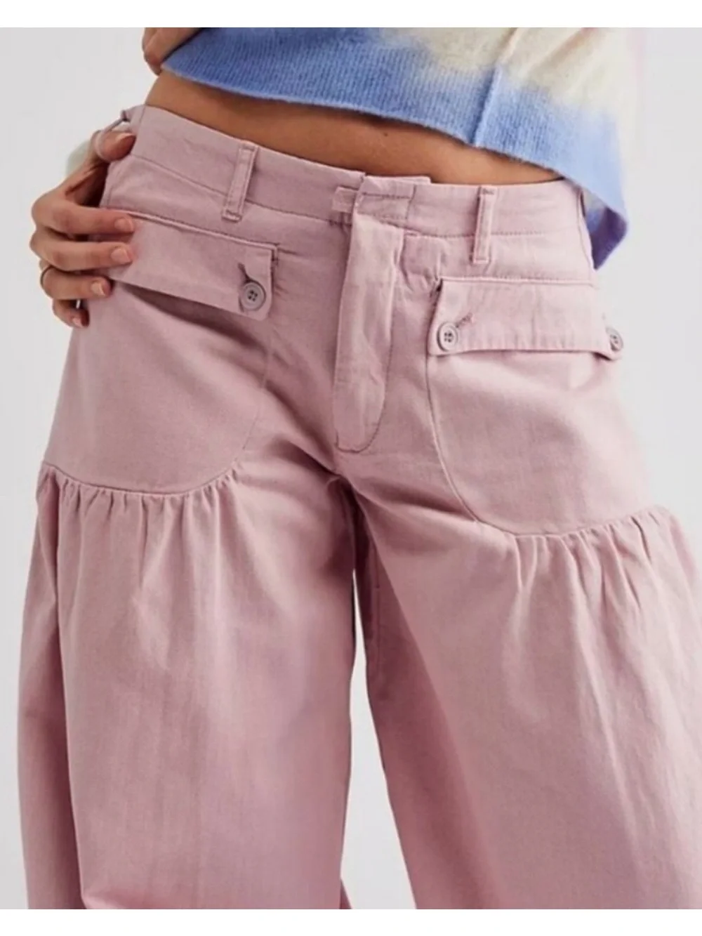 Free People We The Free The Lotus Jean NWT in Lilac Size 29 - Picture 3 of 8